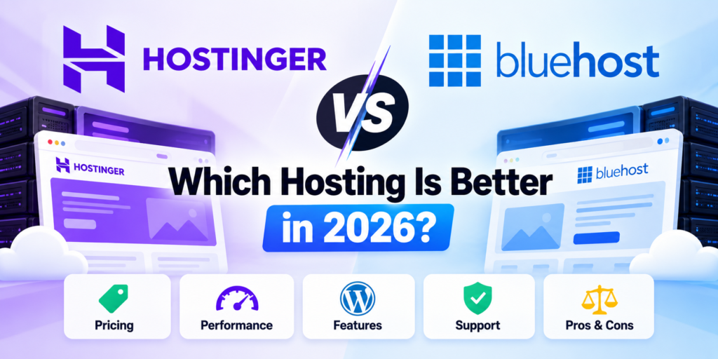 Hostinger vs Bluehost